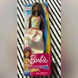 Barbie Doll  Dreamtopia Rainbow Magic African American  Doll
